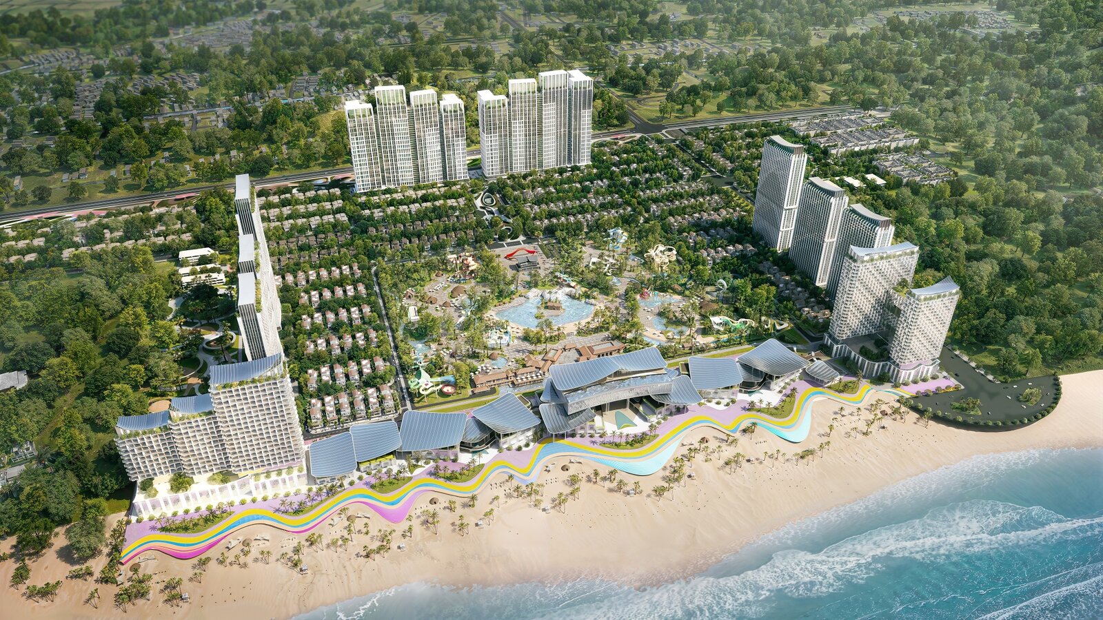 Tổng thể Blanca City Vũng Tàu