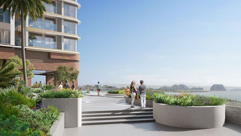 Mảng xanh hướng vịnh — Imperia Holiday Hạ Long