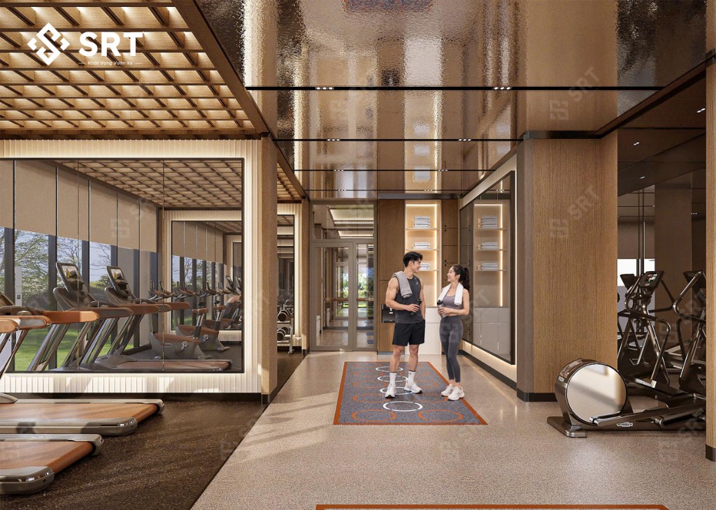 Phối cảnh phòng gym Sun Glory Residence