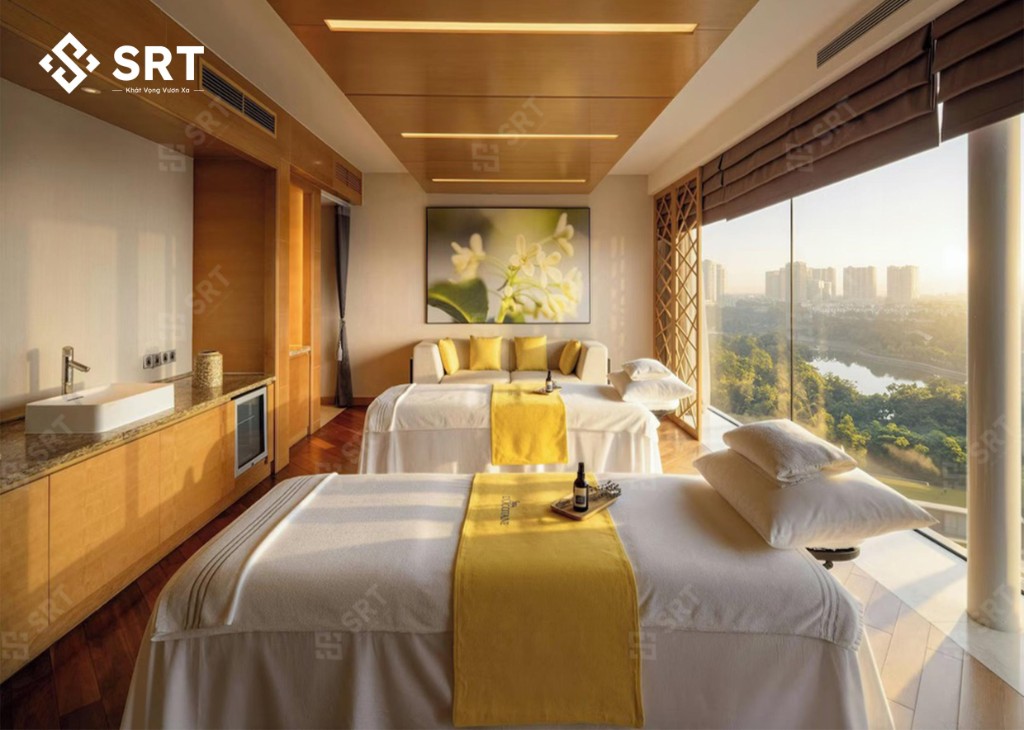 Phối cảnh spa nhìn ra thành phố Sun Glory Residence
