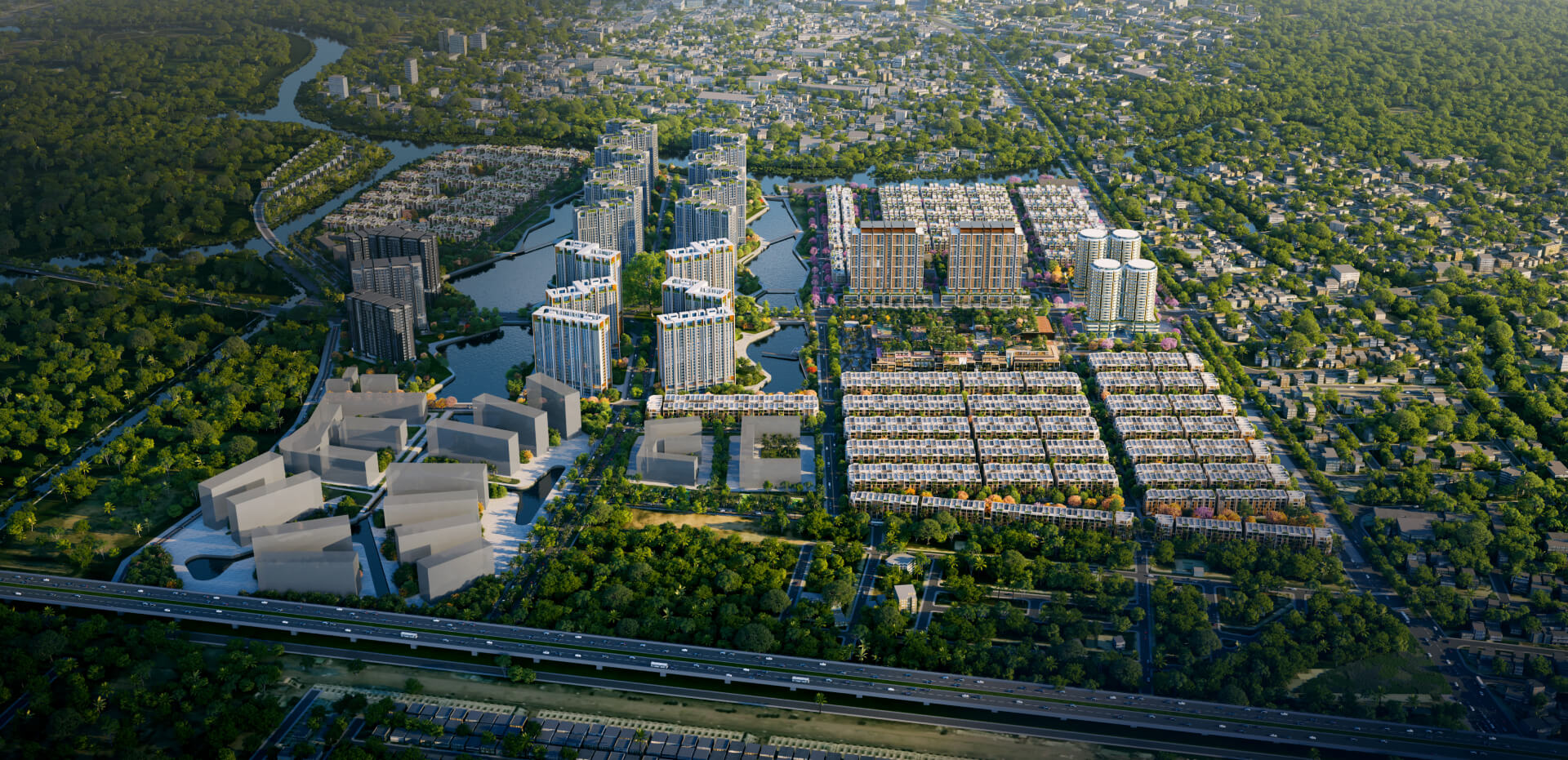 The Global City — phối cảnh CĐT