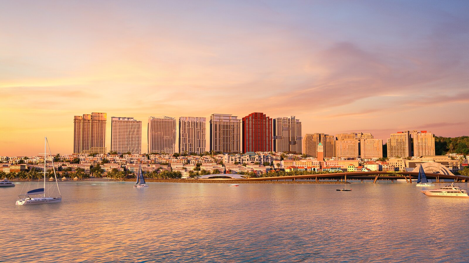 The Sunset — phối cảnh CĐT